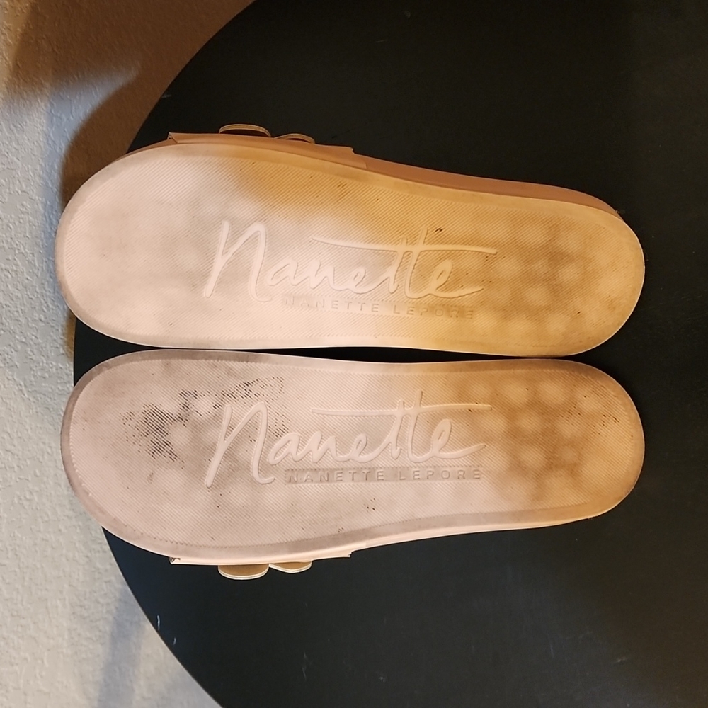 Nanette Lepore Maria Slide Sandal Dusty Pink Size 10 - Picture 7 of 7